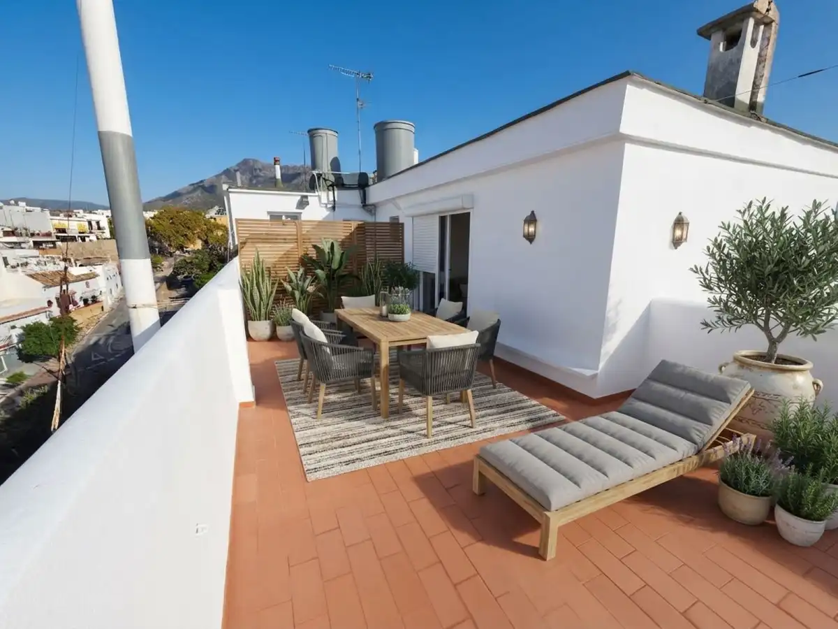 Terraza de Ático en venta en Marbella Centro