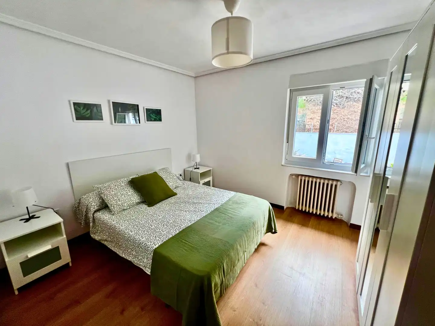 Schlafzimmer von Wohnung zur Miete in Aguilar de Campoo mit Heizung, Möbliert und Ofen