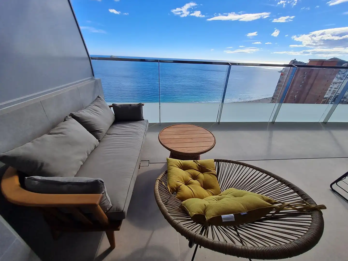 Terraza de Apartamento en venta en Benidorm con Aire acondicionado, Calefacción y Terraza