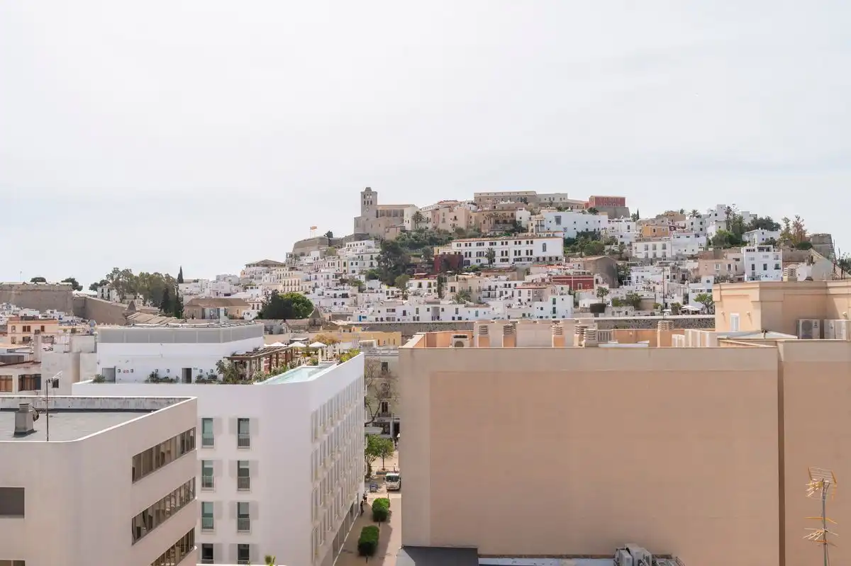 Vista exterior de Ático en venta en Eivissa con Aire acondicionado, Calefacción y Terraza