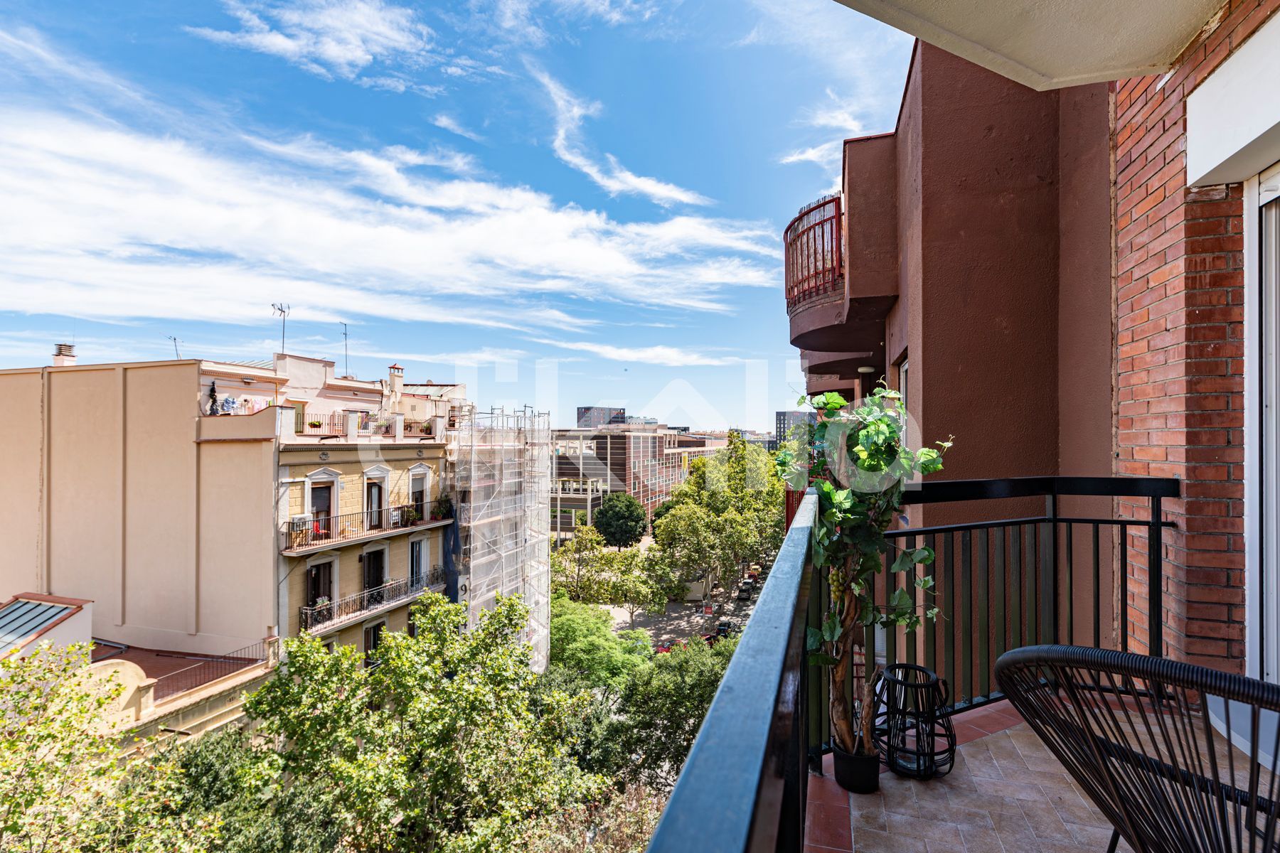 Vista exterior de Pis en venda en  Barcelona Capital amb Aire condicionat, Calefacció i Terrassa
