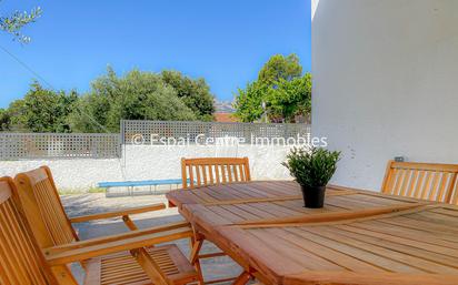 Vista exterior de Casa o xalet en venda en Vacarisses amb Terrassa i Piscina