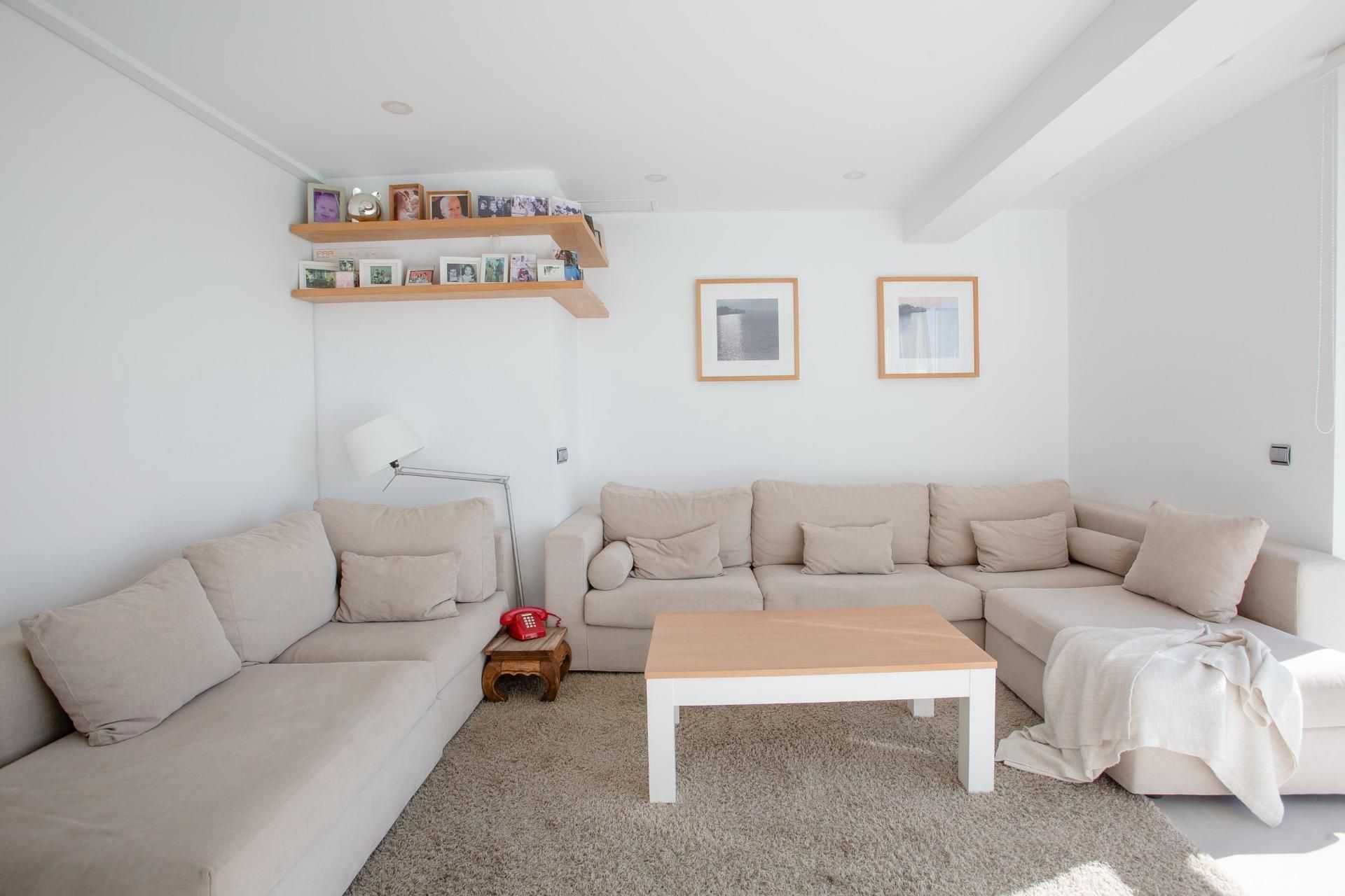 Living room of Flat for sale in  Cádiz Capital  with Heating