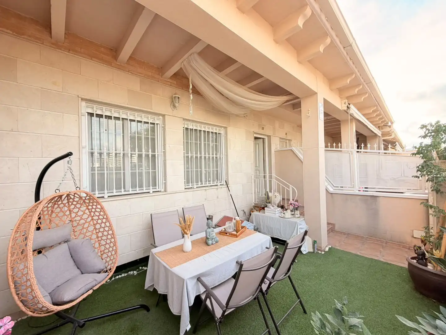Terrace of Detached homes for sale in Elche ciudad