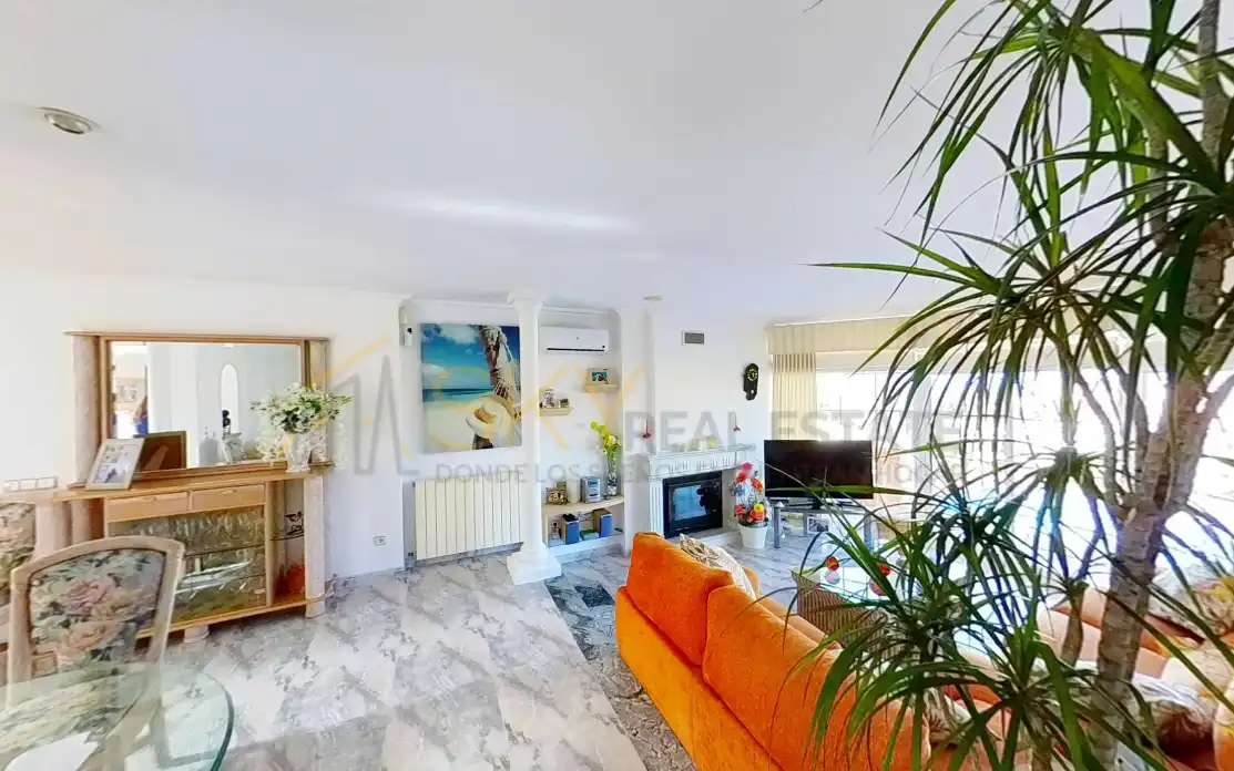 Sala d'estar de Casa o xalet en venda en Llucmajor amb Aire condicionat, Jardí privat i Traster