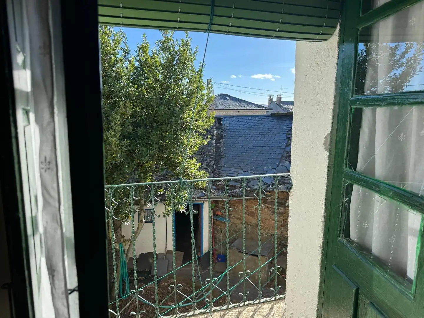 Terraza de Finca rústica en venta en Palacios de Sanabria con Jardín privado, Amueblado y Balcón