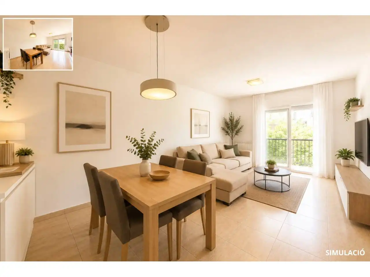 Sala de estar de Piso en venta en Manlleu con Calefacción, Terraza y Balcón