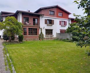 Exterior view of Single-family semi-detached for sale in Langreo  with Heating, Private garden and Storage room