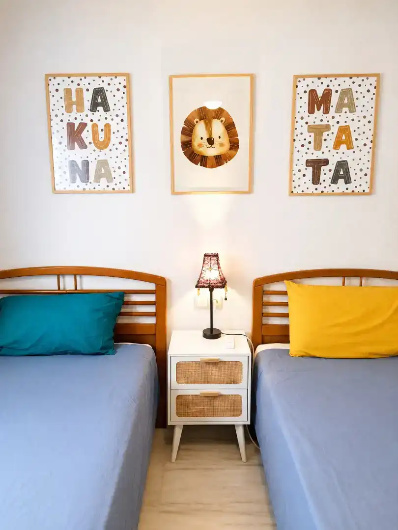 Schlafzimmer von Dachboden zur Miete in Torrevieja mit Klimaanlage