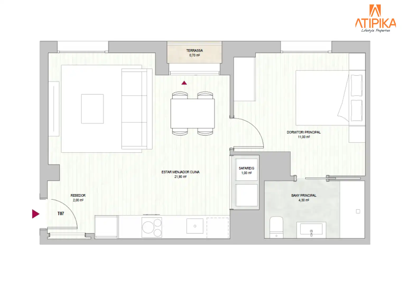 Flat with pool for sale in Sants - Montjuïc, imagen 19