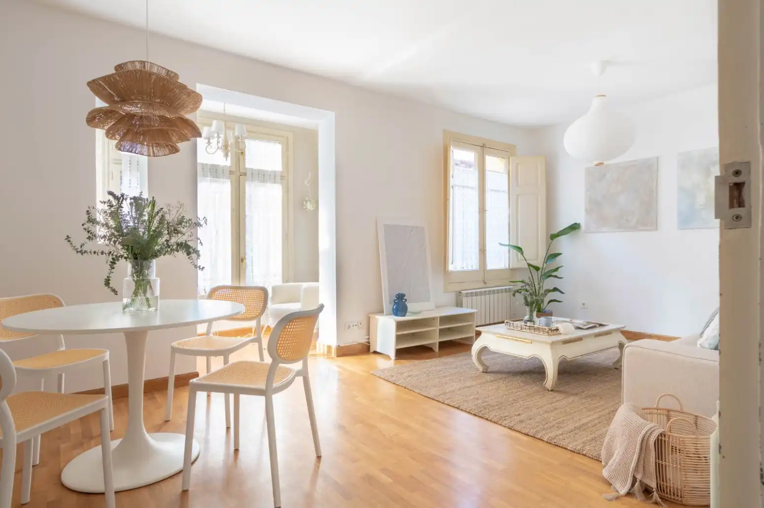 Sala de estar de Piso en venta en  Logroño con Calefacción y Parquet