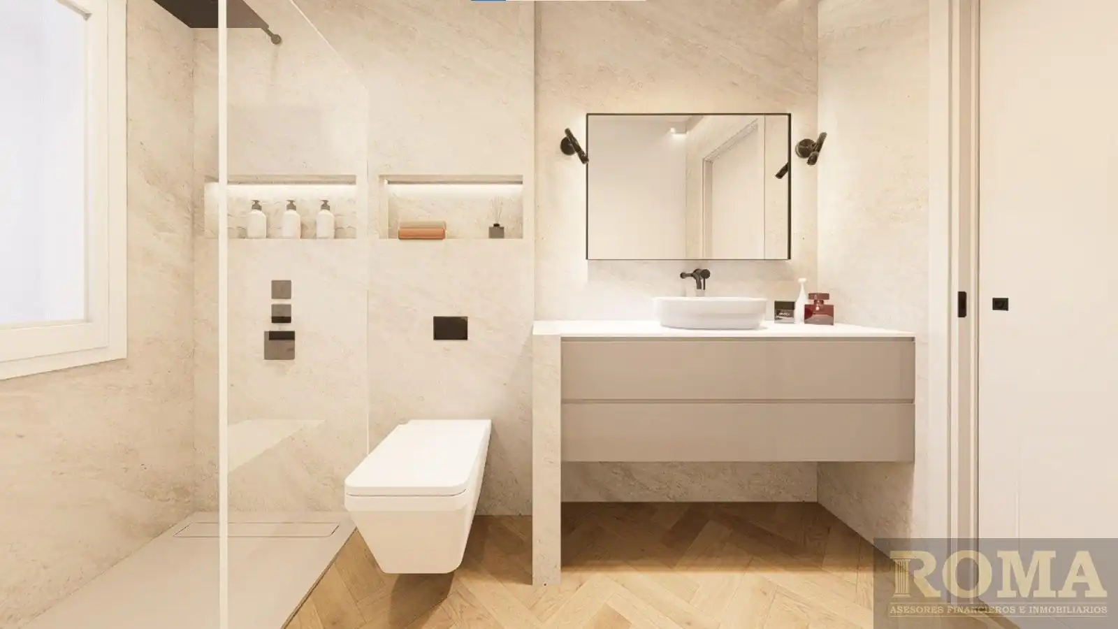 Bathroom of Flat for sale in Salamanca  with Heating and Balcony