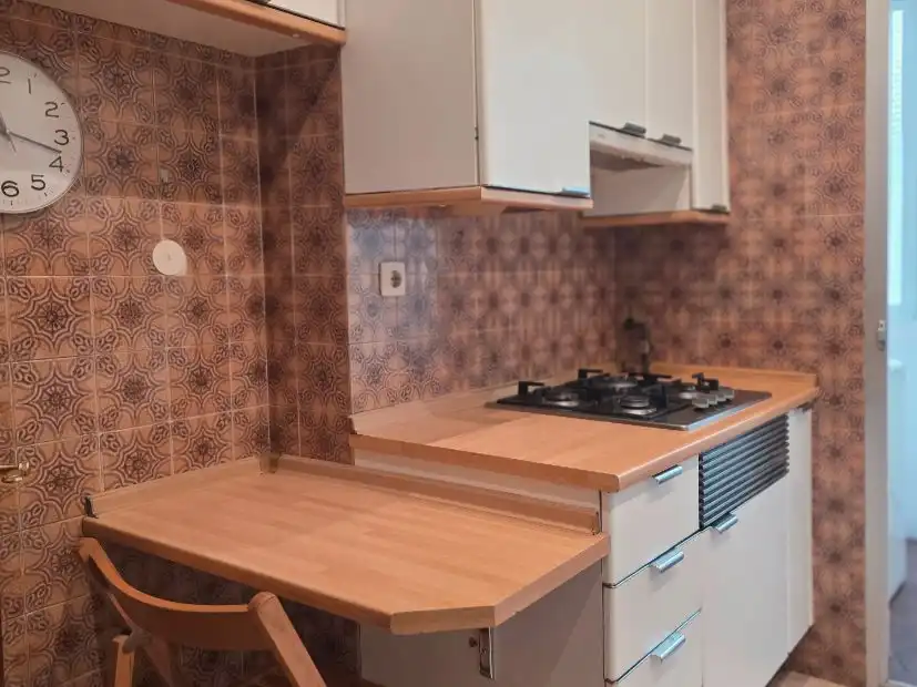 Cocina de Piso en venta en  Madrid Capital con Aire acondicionado y Terraza