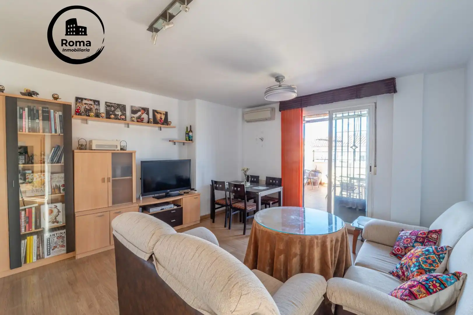 Wohnzimmer von Dachboden zum Verkauf in Armilla mit Klimaanlage und Terrasse
