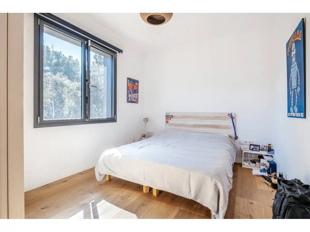 Schlafzimmer von Haus oder Chalet zum Verkauf in Matadepera mit Klimaanlage, Heizung und Privatgarten