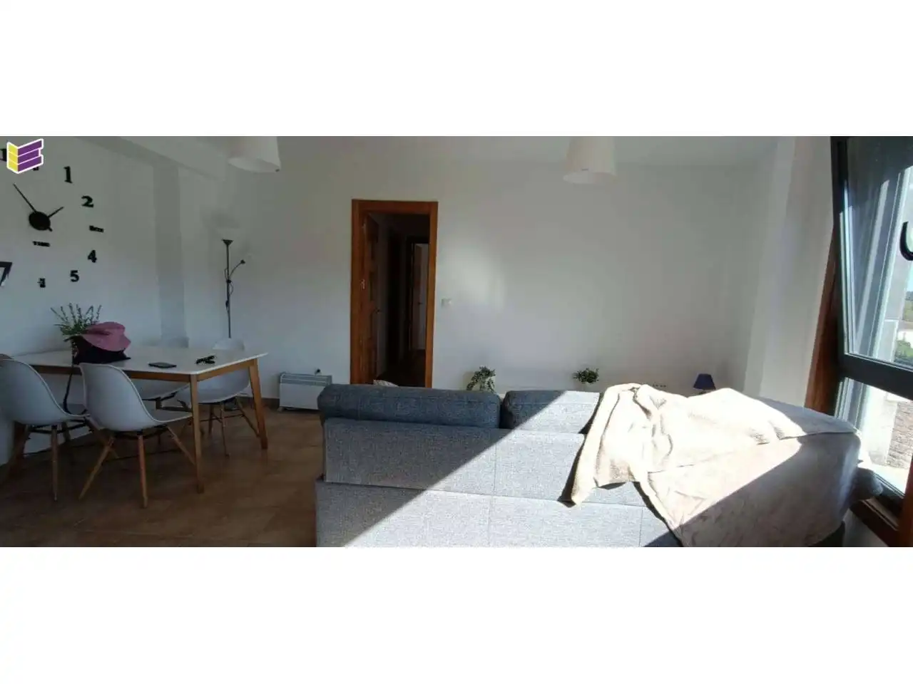 Wohnzimmer von Wohnung zum Verkauf in O Rosal   mit Heizung, Parkett und Abstellraum