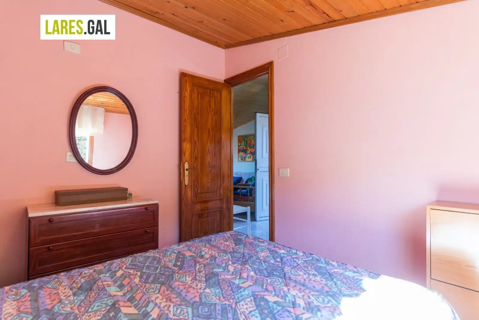 Bedroom of Flat for sale in Cangas   with Private garden, Terrace and Furnished
