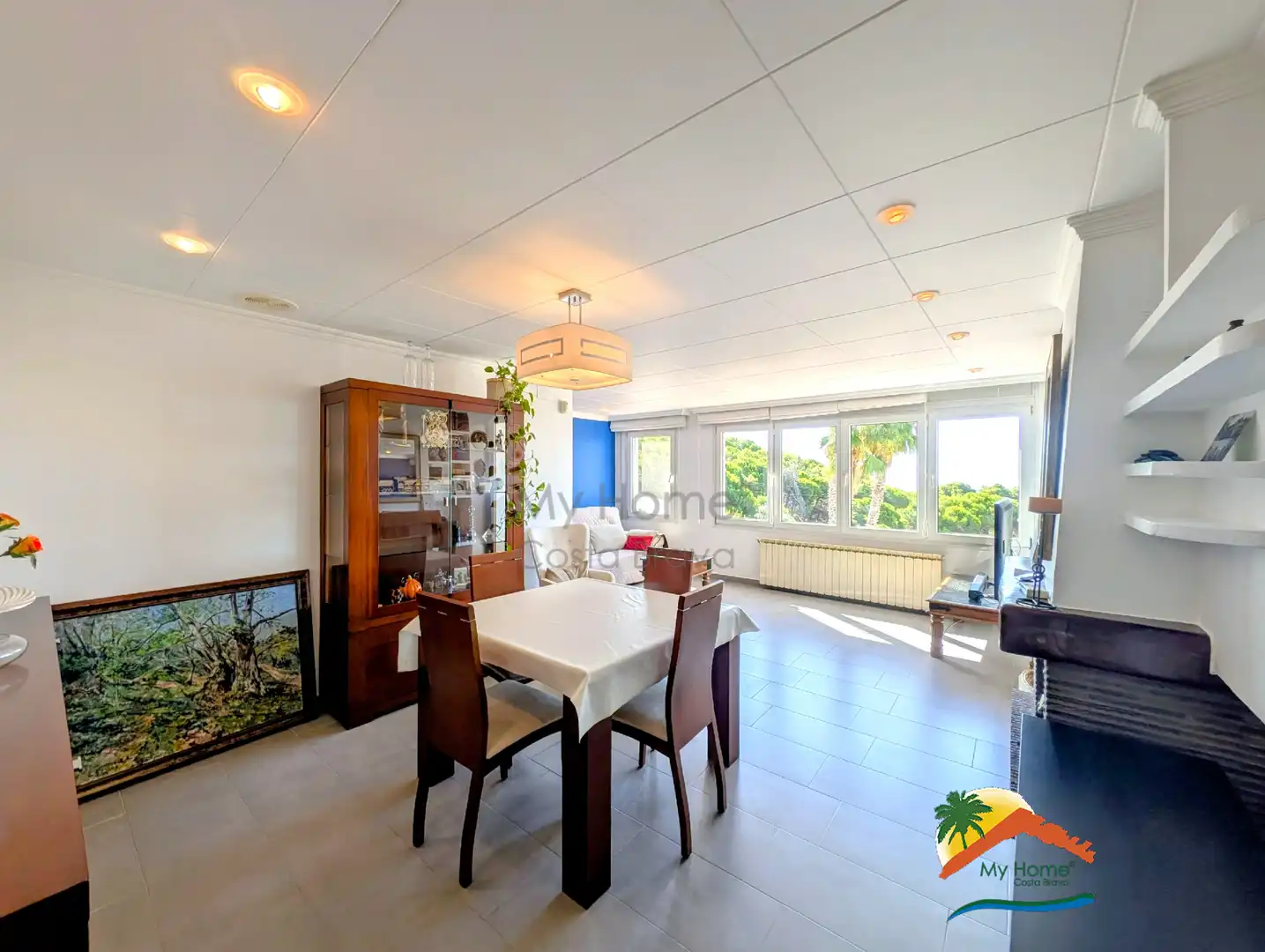 Sala de estar de Casa o chalet en venta en Lloret de Mar con Aire acondicionado, Calefacción y Jardín privado