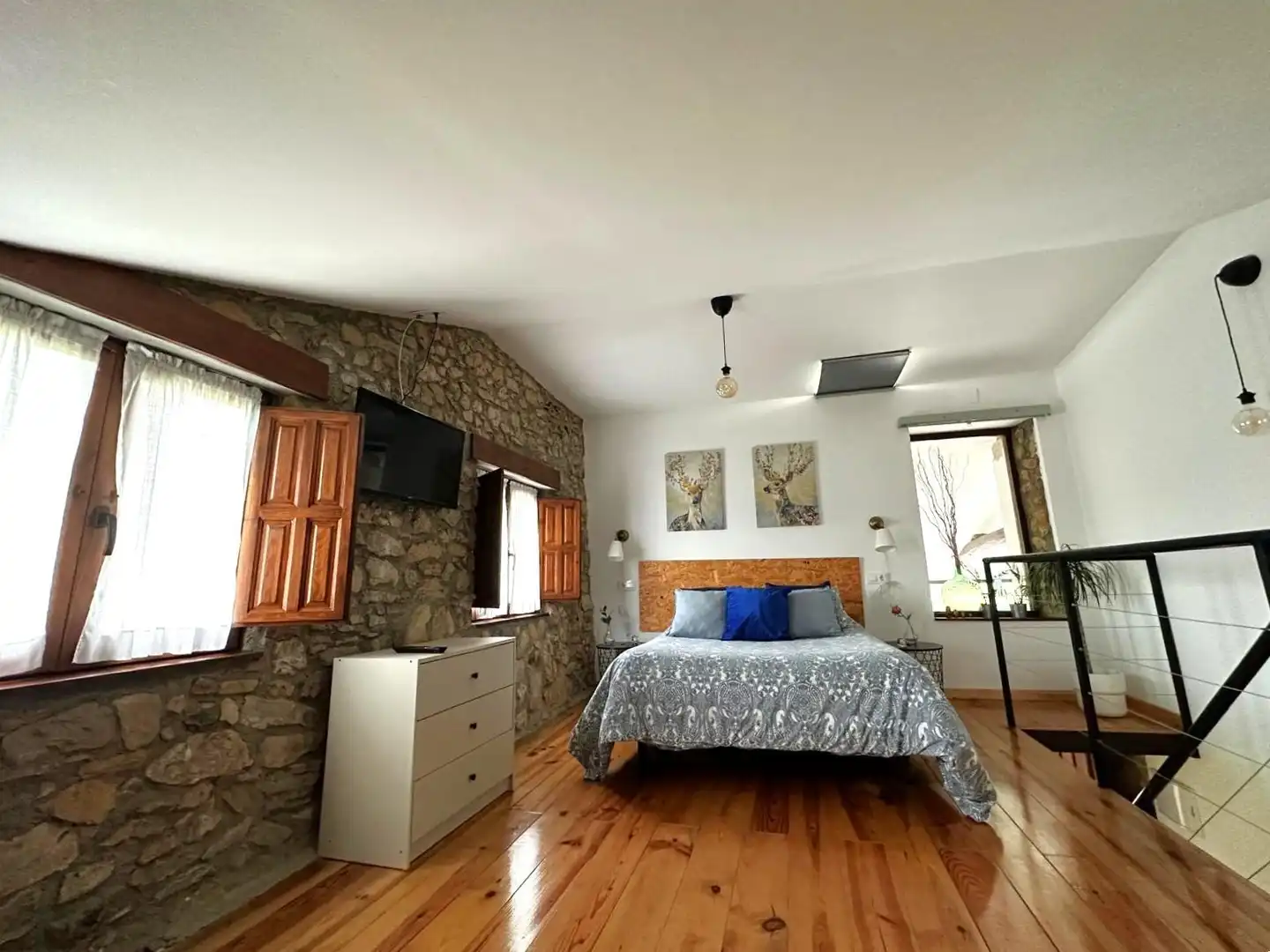 Bedroom of Houses for rent in Oviedo   with Heating, Terrace and Furnished
