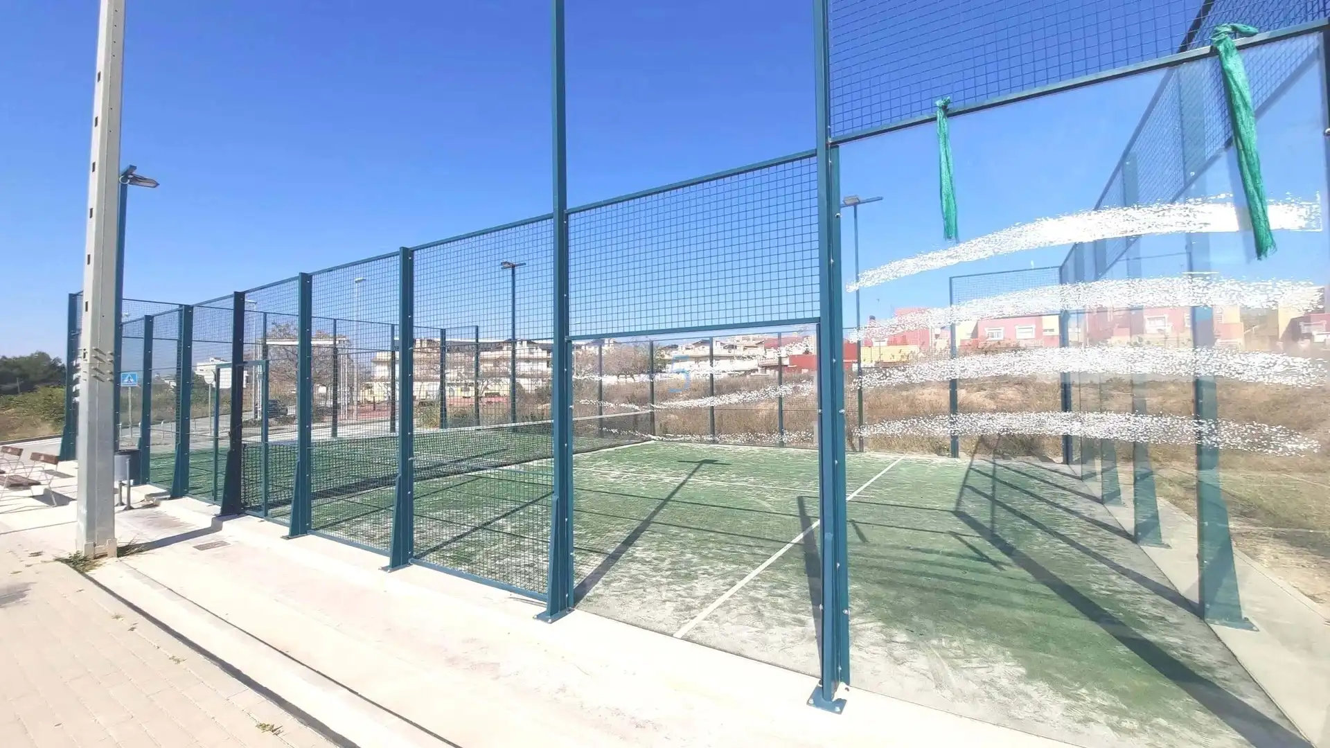 Vista exterior de Casa adosada en venta en Murcia con Aire acondicionado, Piscina y Amueblado