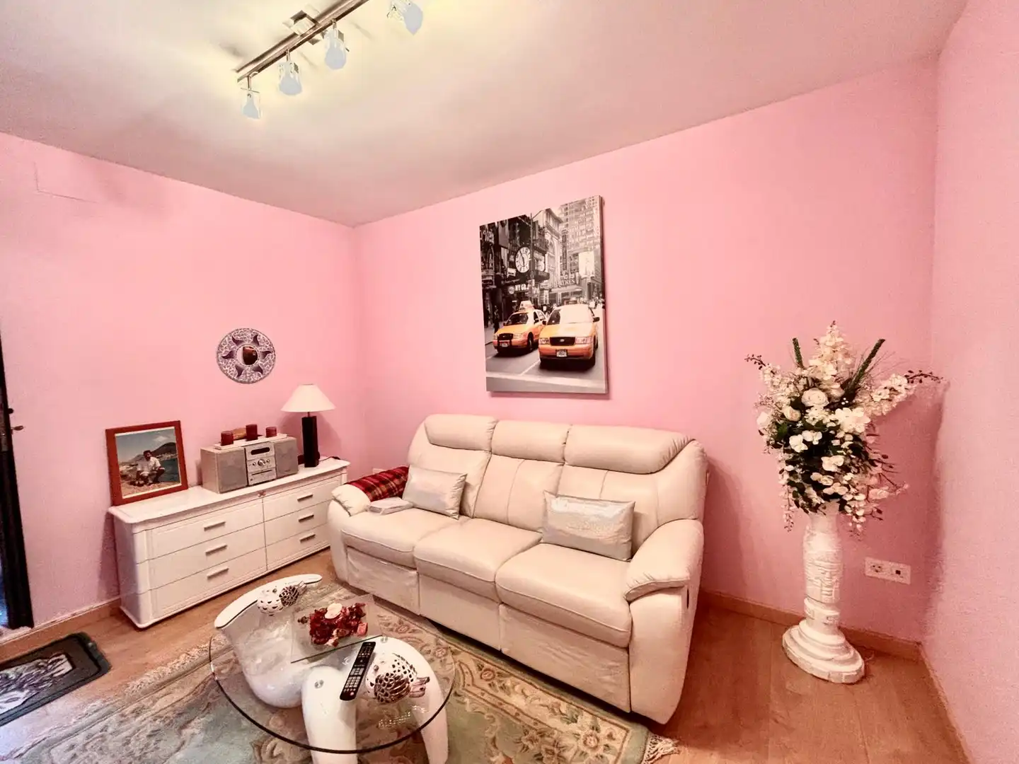 Sala de estar de Casa o chalet en venta en Turcia con Calefacción, Parquet y Terraza