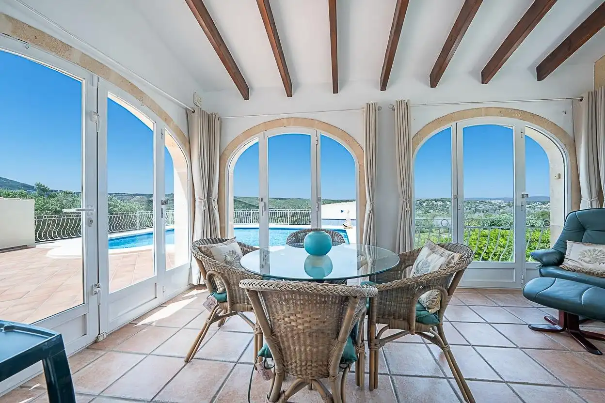 Terrace of Houses for sale in Jávea / Xàbia  with Air Conditioner, Heating and Private garden