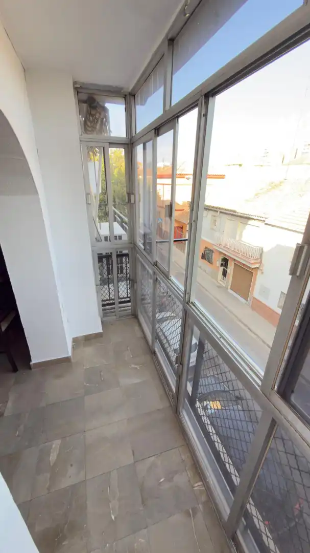 Balcony of Flat for rent in Granada  with Air Conditioner, Furnished and Oven