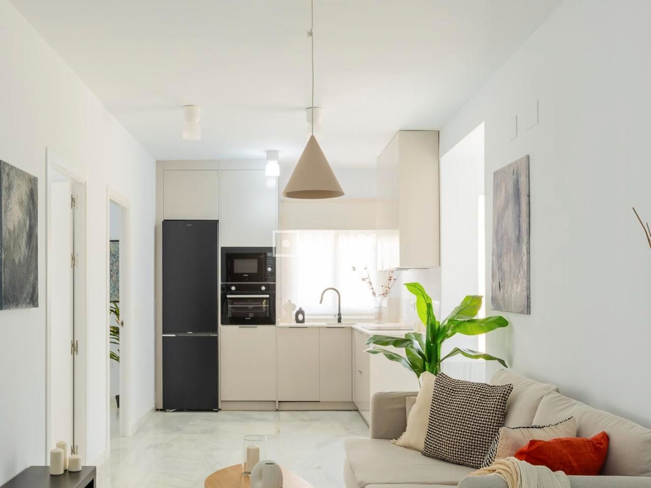 Cocina de Piso en venta en  Sevilla Capital con Amueblado y Alarma