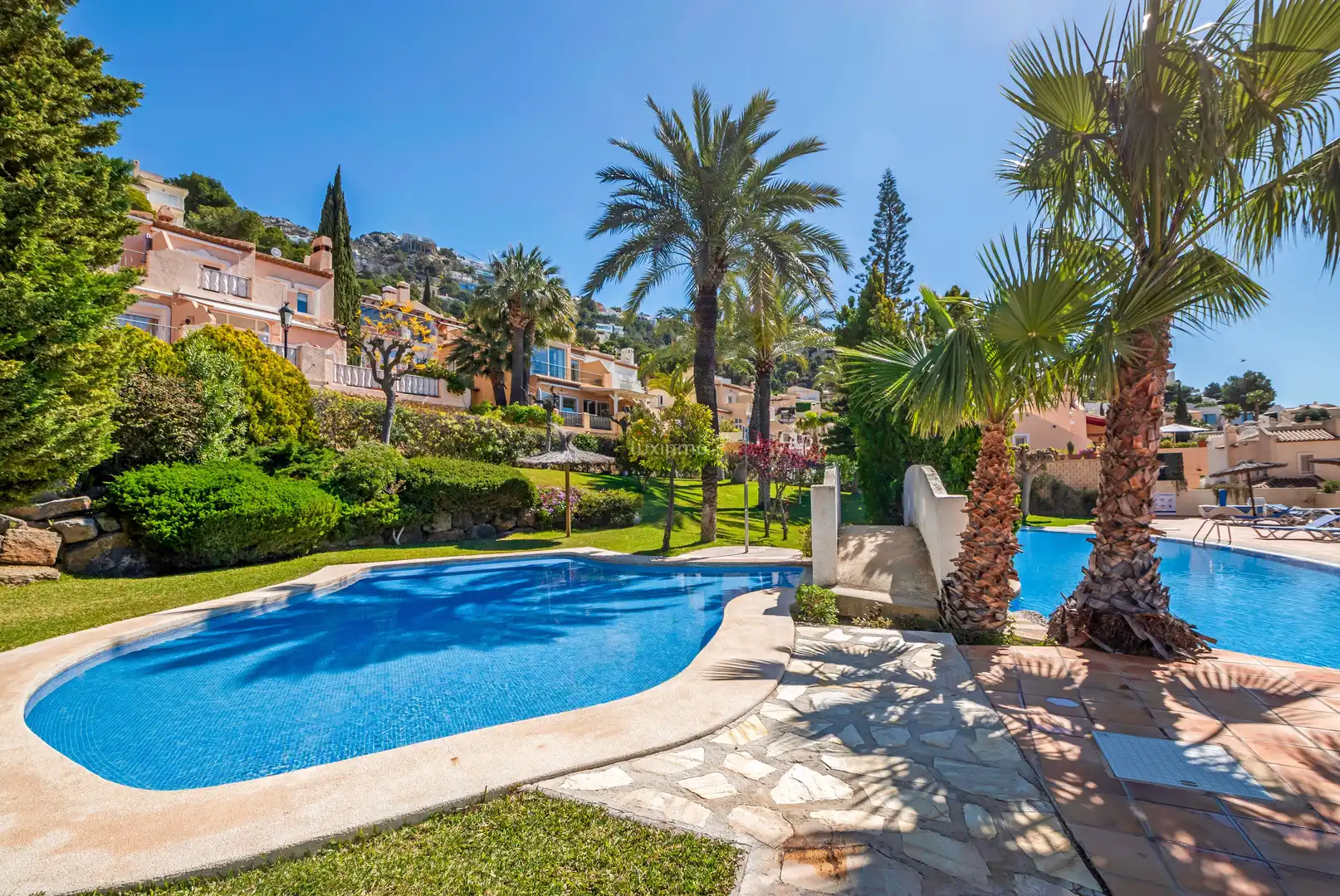 Jardí de Casa adosada en venda en Altea amb Aire condicionat, Jardí privat i Terrassa