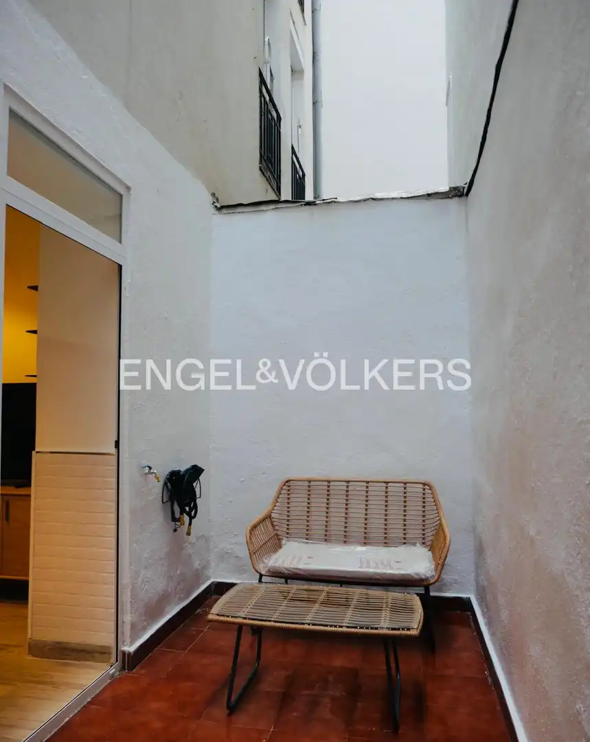Terraza de Apartamento de alquiler en Madrid con Calefacción