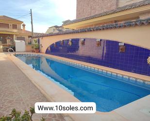 Swimming pool of House or chalet for sale in Bigastro  with Air Conditioner, Heating and Private garden