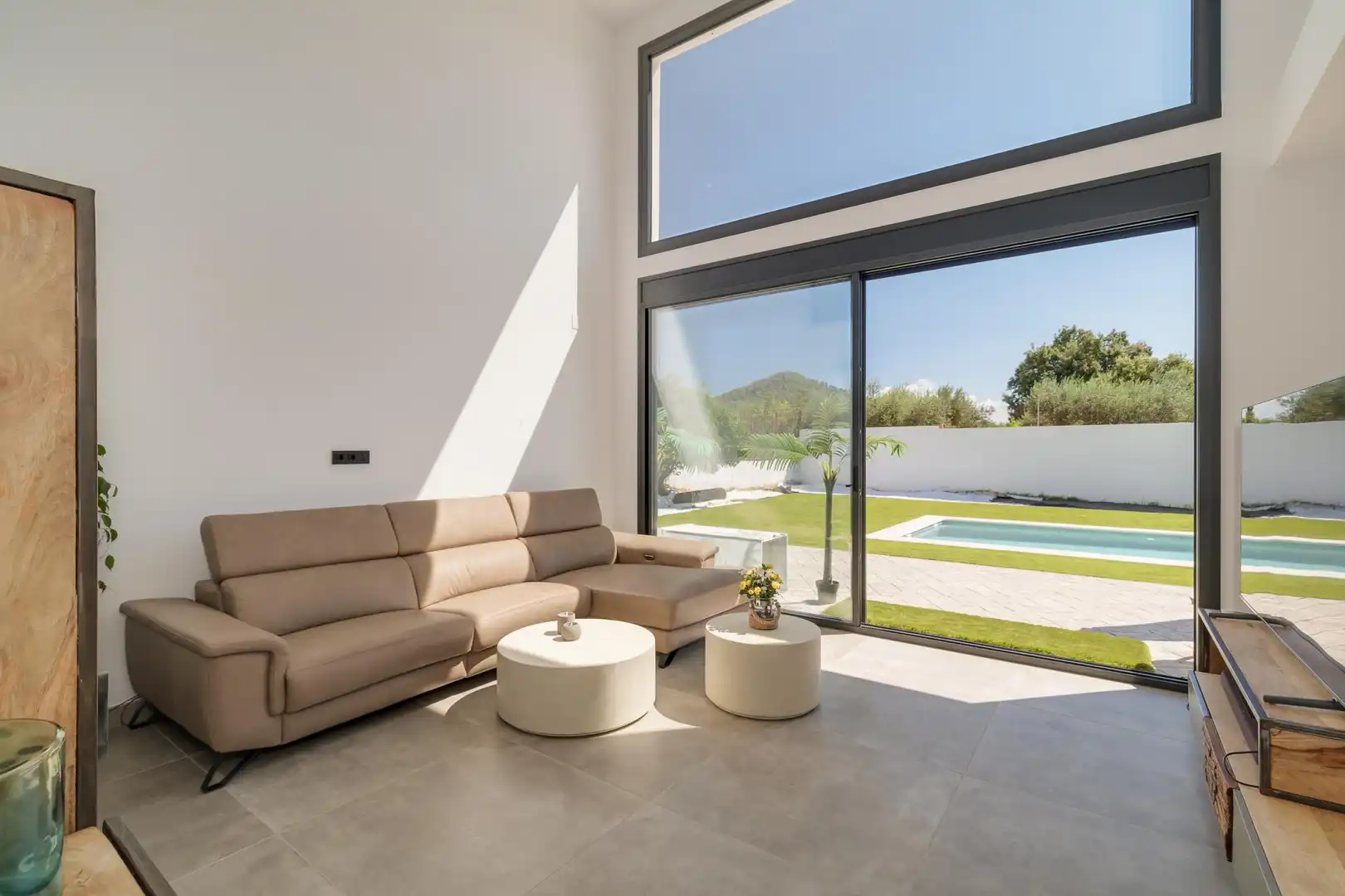 Sala d'estar de Casa o xalet en venda en Sentmenat amb Calefacció i Jardí privat