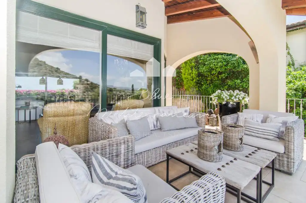 Terrassa de Casa o xalet en venda en Sitges amb Aire condicionat, Calefacció i Jardí privat