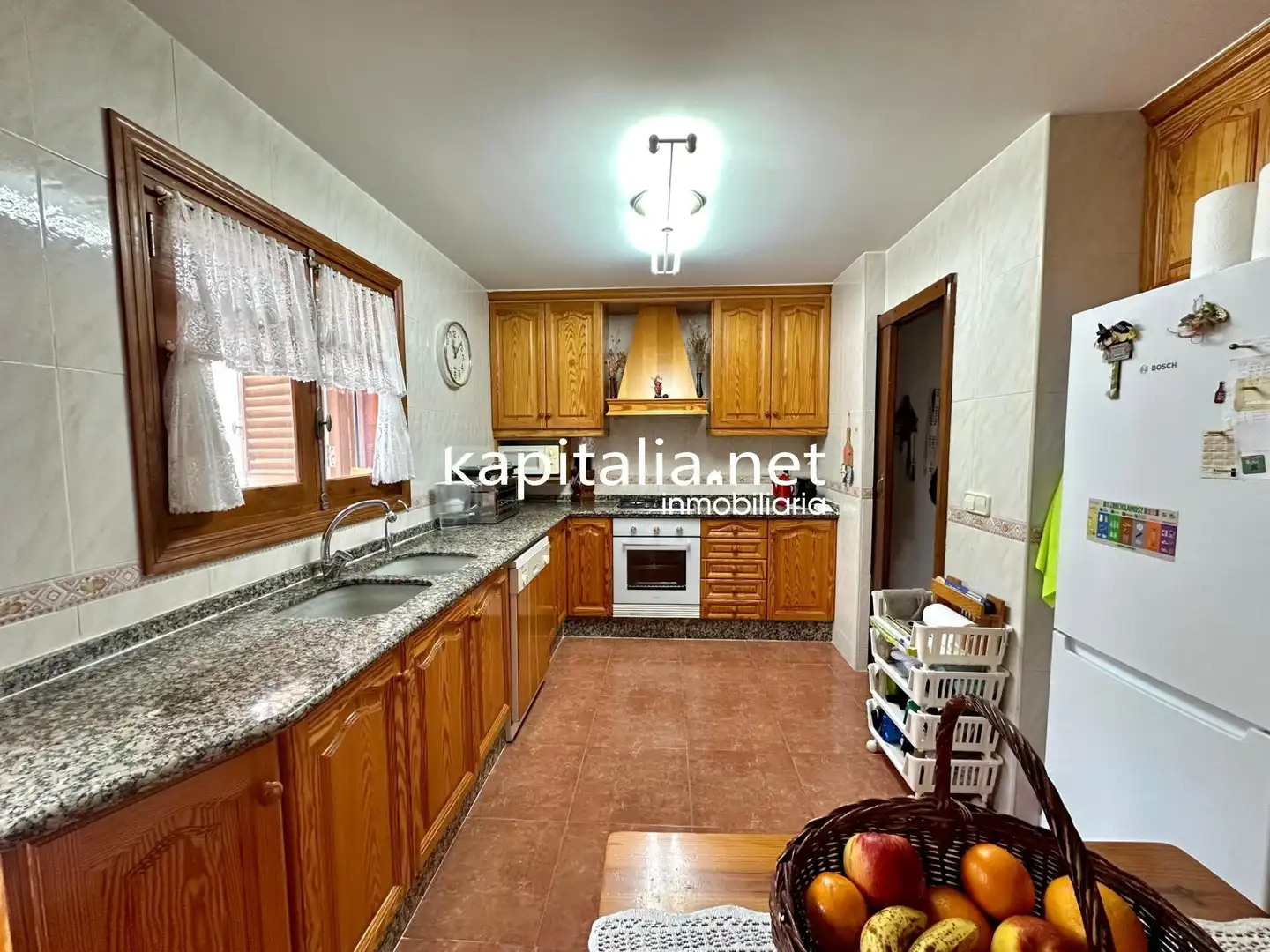 Kitchen of Houses for sale in Alcoy / Alcoi  with Air Conditioner, Private garden and Terrace