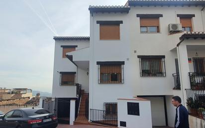 Exterior view of Single-family semi-detached for sale in Alfacar  with Air Conditioner, Storage room and Balcony