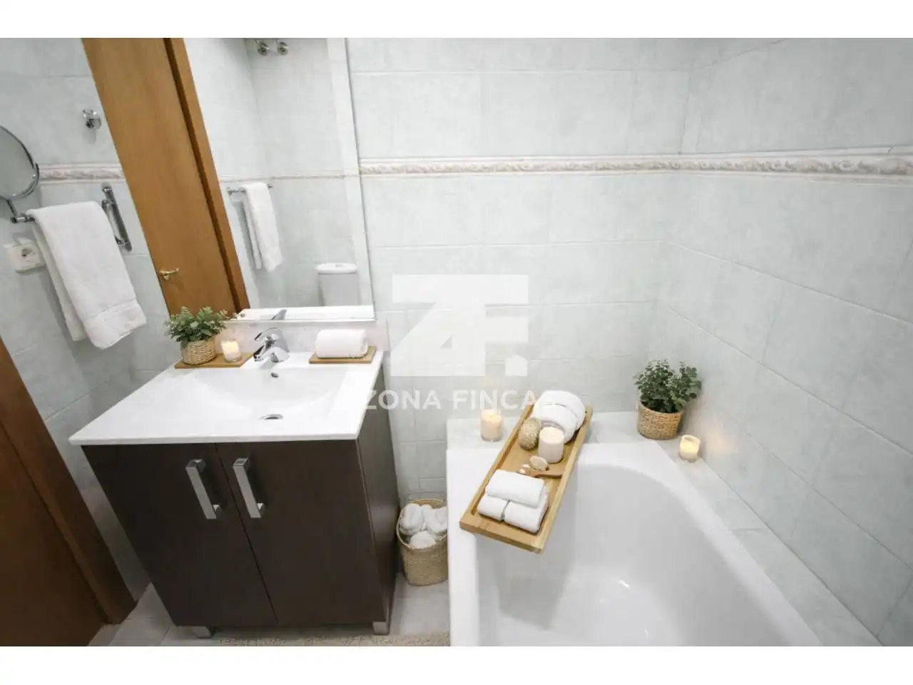 Baño de Apartamento en venta en Santa Coloma de Gramenet