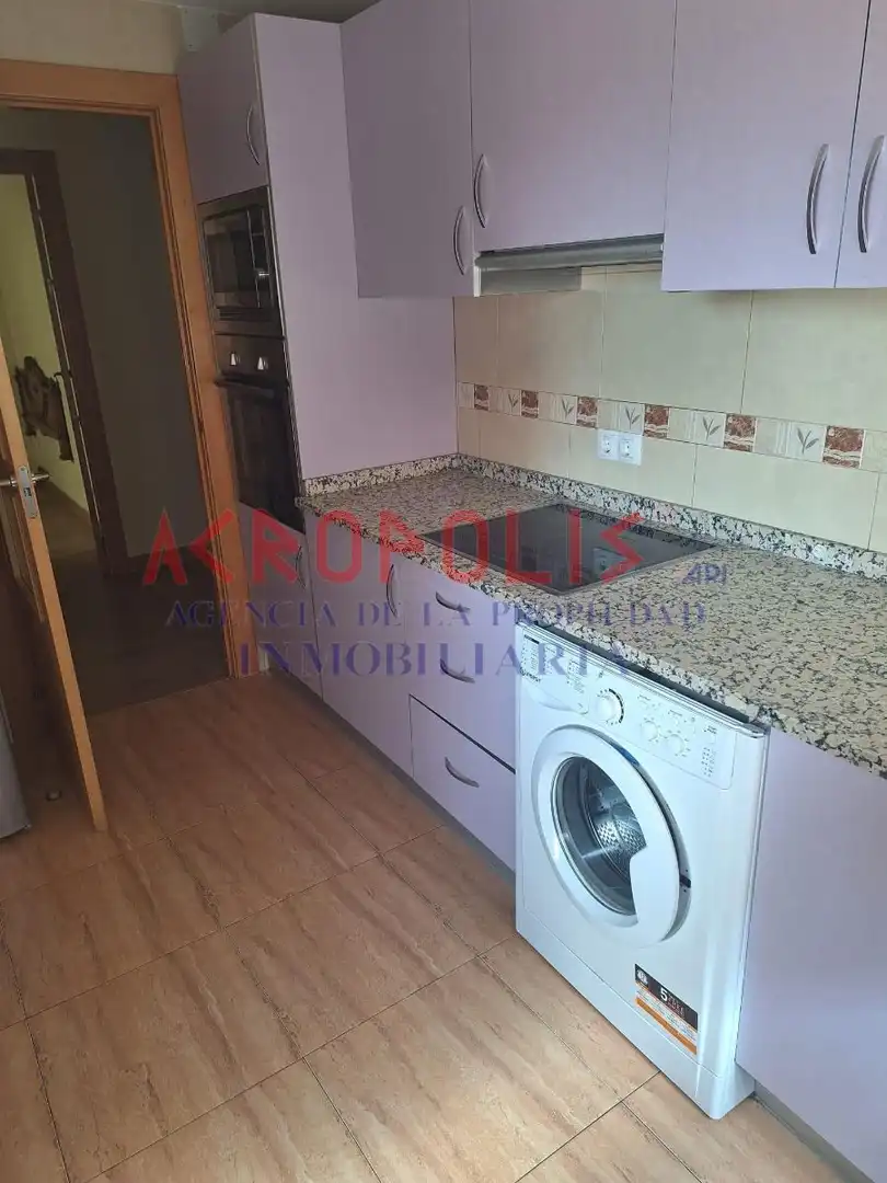 Kitchen of Flat for rent in Benavente  with Terrace and Furnished