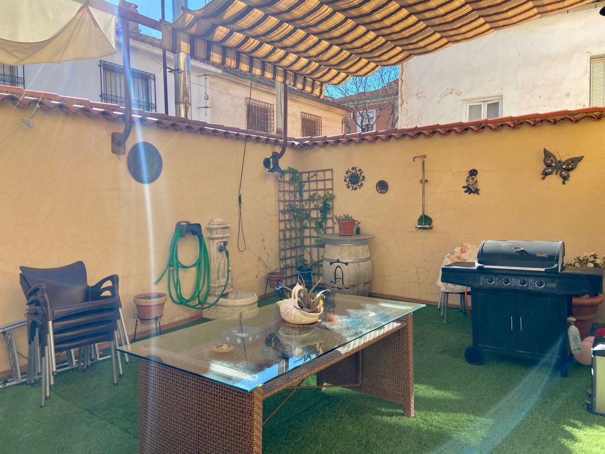 Terrace of Single-family semi-detached for sale in  Albacete Capital  with Air Conditioner, Heating and Parquet flooring