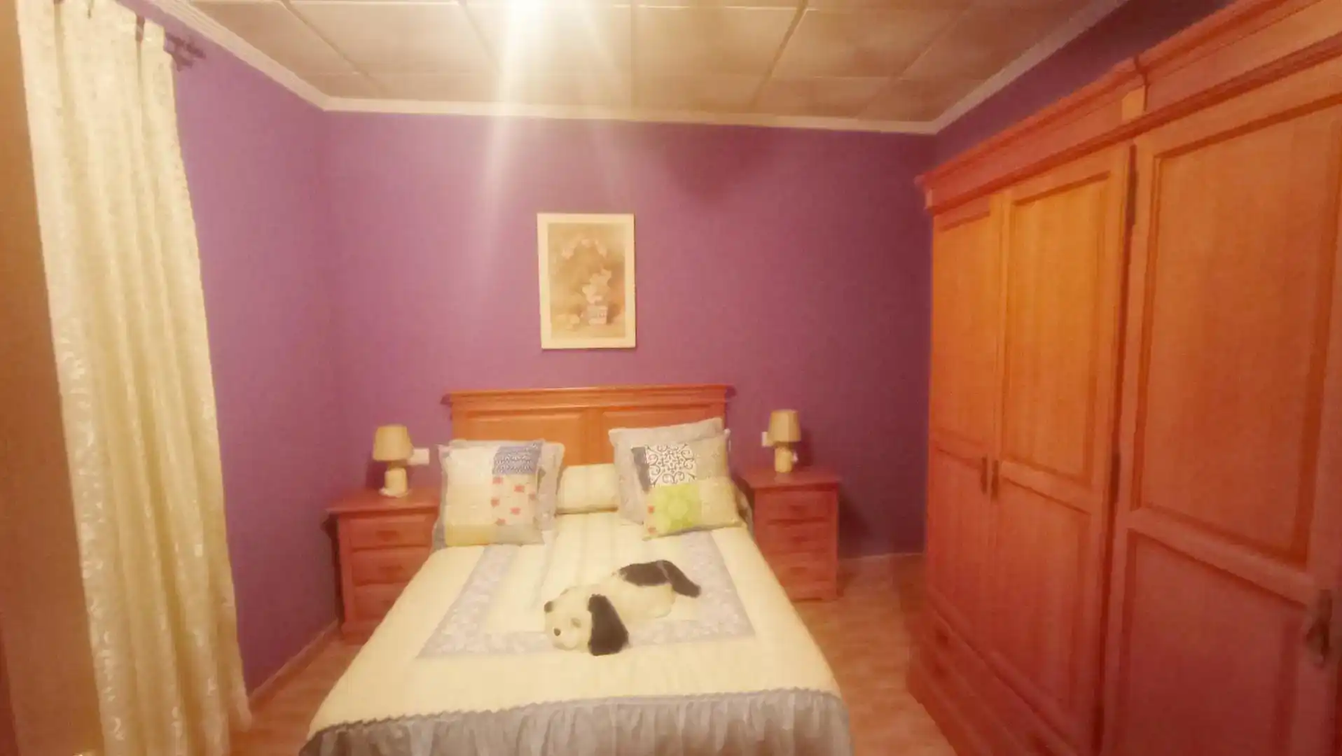 Dormitori de Casa adosada en venda en Abenójar amb Aire condicionat, Jardí privat i Traster