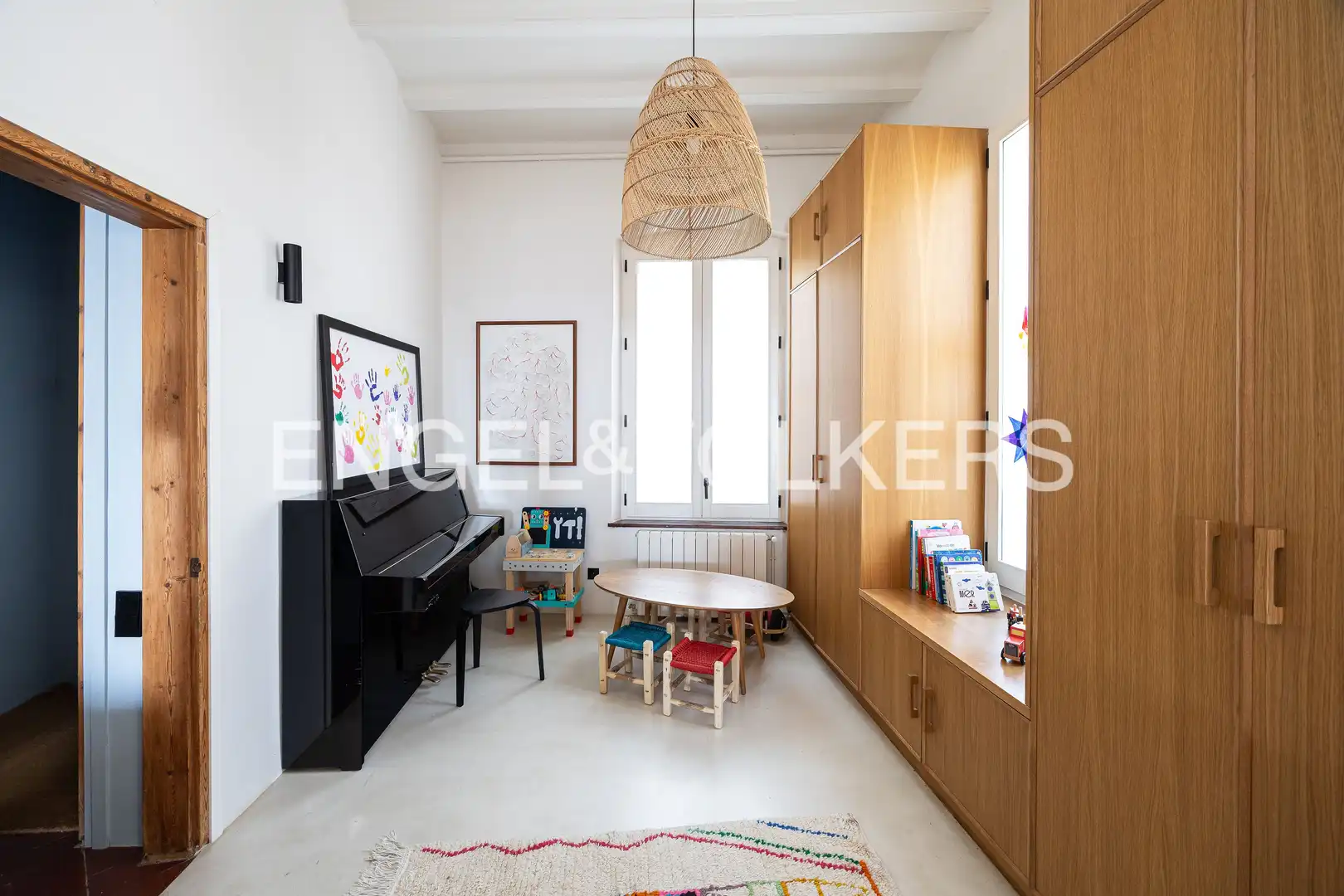 Living room of Houses for rent in Caldes d'Estrac  with Air Conditioner, Heating and Private garden