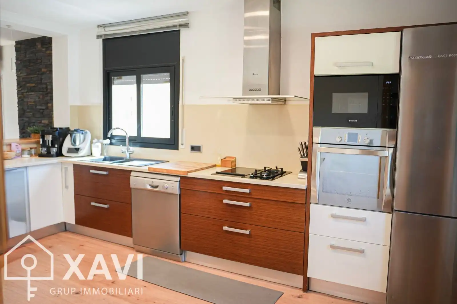 Cocina de Casa adosada en venta en Cabrera d'Anoia con Aire acondicionado, Calefacción y Jardín privado