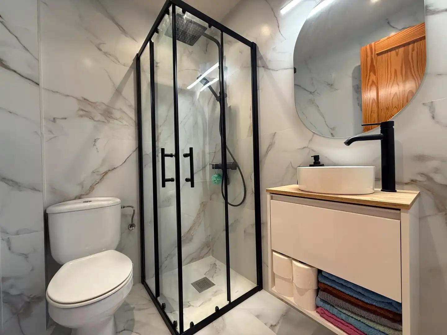Baño de Casa o chalet en venta en Sant Jaume d'Enveja con Aire acondicionado, Calefacción y Terraza