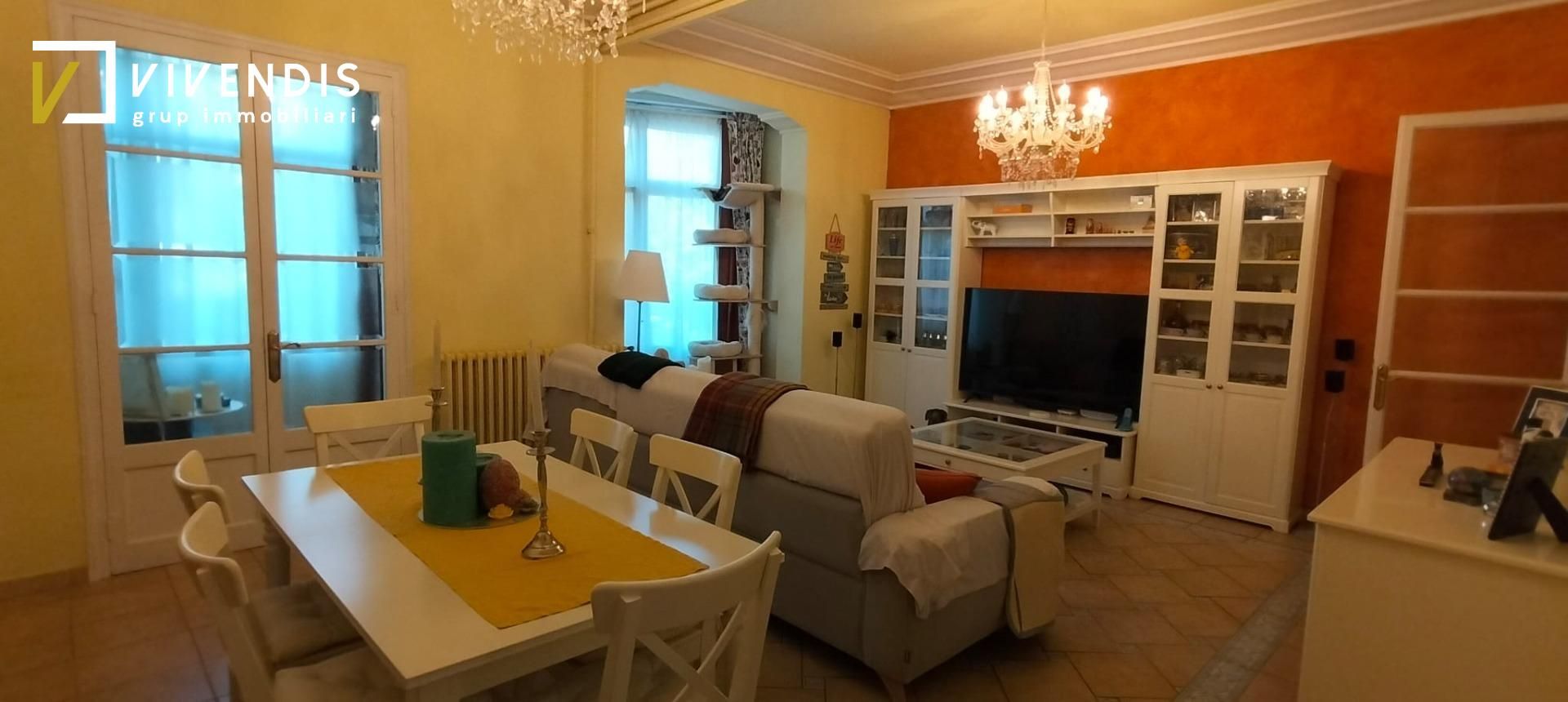 Sala de estar de Piso en venta en  Lleida Capital con Balcón