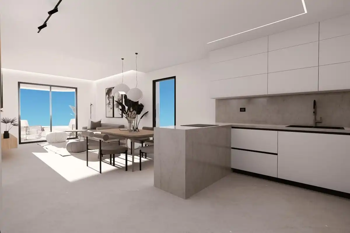 Appartement compact avec piscine à vendre à Balcón de Finestrat - Terra Marina, imagen 12