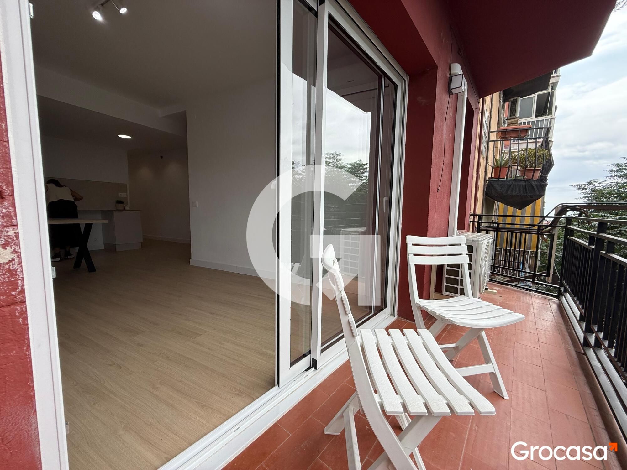 Balcony of Flat for sale in Mataró  with Air Conditioner, Heating and Oven