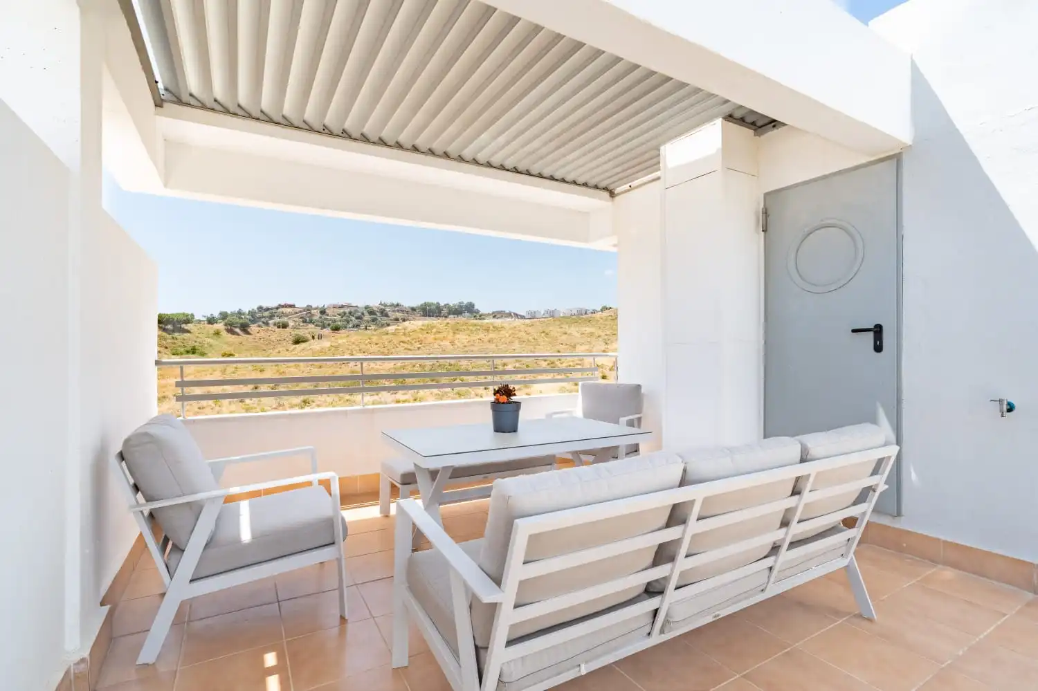 Terraza de Dúplex en venta en Mijas con Aire acondicionado, Terraza y Piscina