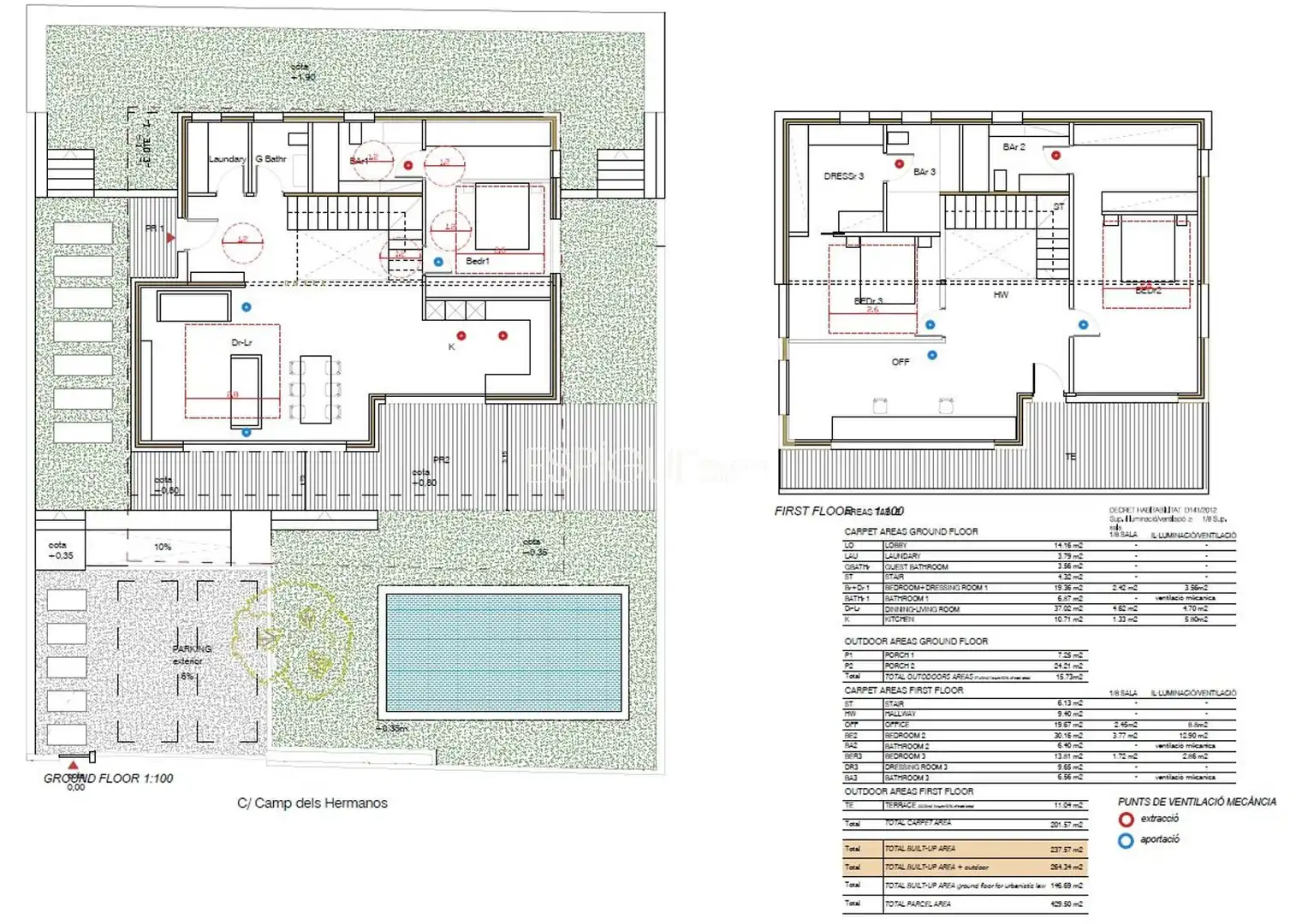 Casa con terraza en venta en camp dels hermanos, imagen 46