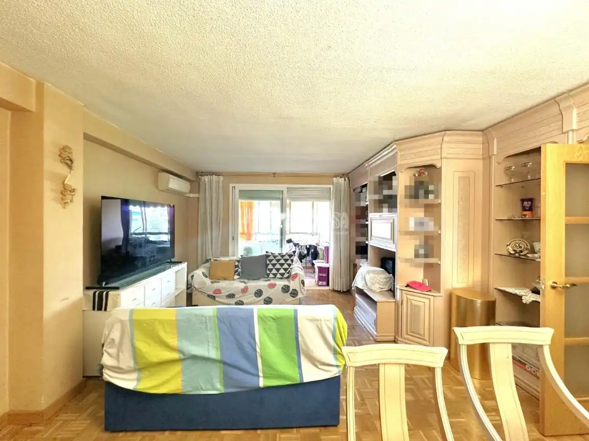 Sala de estar de Piso en venta en Móstoles con Calefacción y Terraza