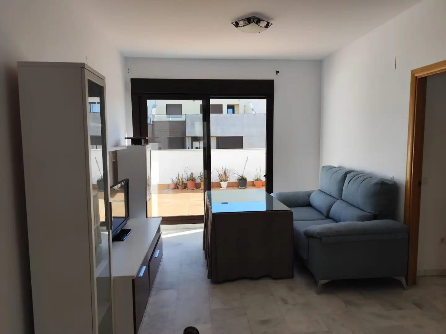Sala de estar de Ático de alquiler en Zafra con Aire acondicionado, Calefacción y Terraza
