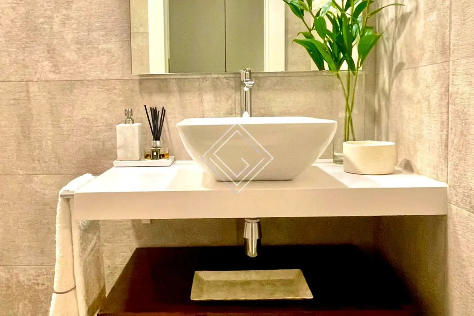 Baño de Piso de alquiler en Madrid con Aire acondicionado, Calefacción y Terraza
